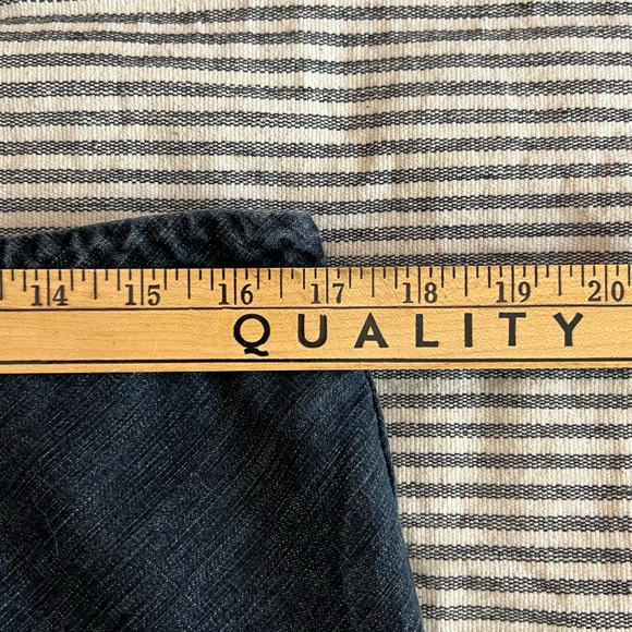 Vintage Contrast Denim Skirt - Picture 4 of 5